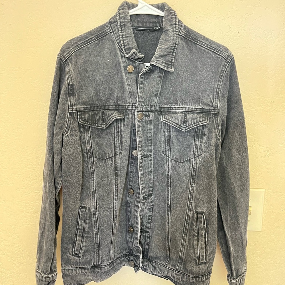 Ac/Dc Charcoal Denim Jacket - image 1